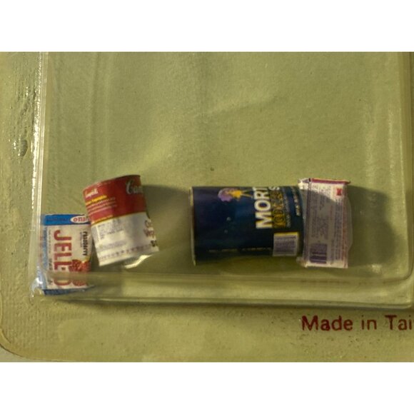VTG Doll House Miniatures Food Condiments Can Box Bottles Assortment - Picture 13 of 14